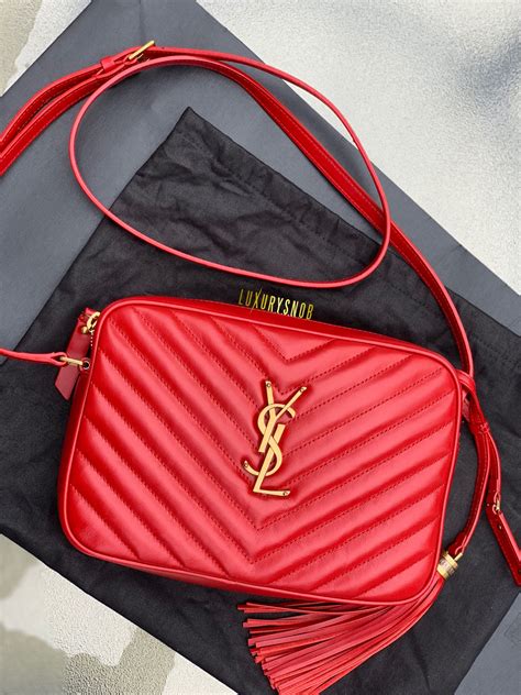 red ysl purse|st laurent purses on sale.